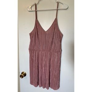 Forever 21 Dress - Shiny Blush Pink - NWT